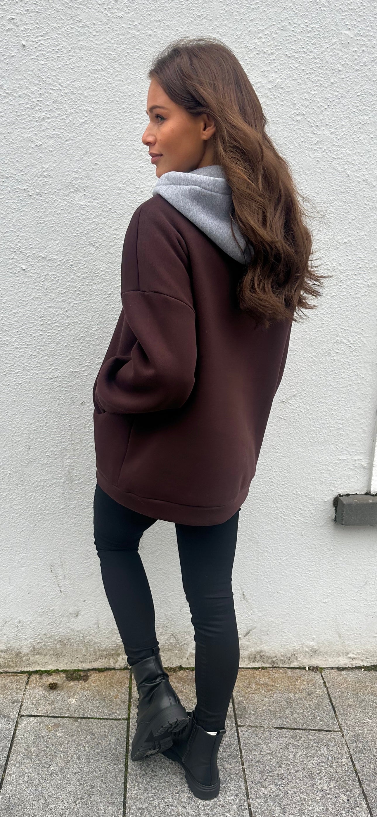 Brown Hood Jacket