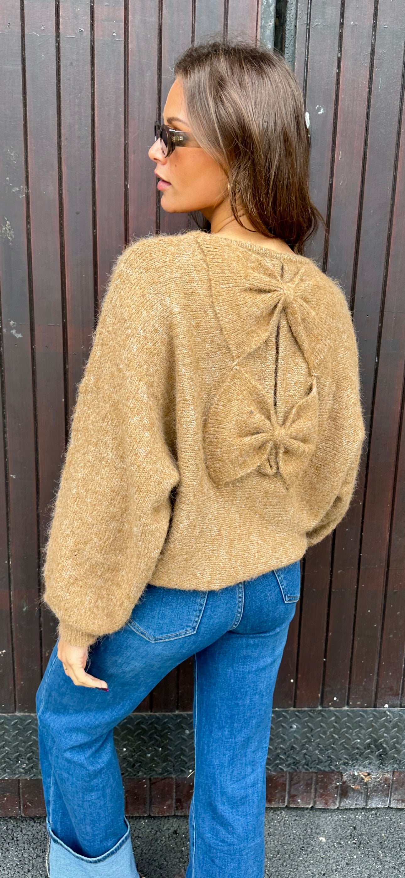 Puff Sleeve Knit