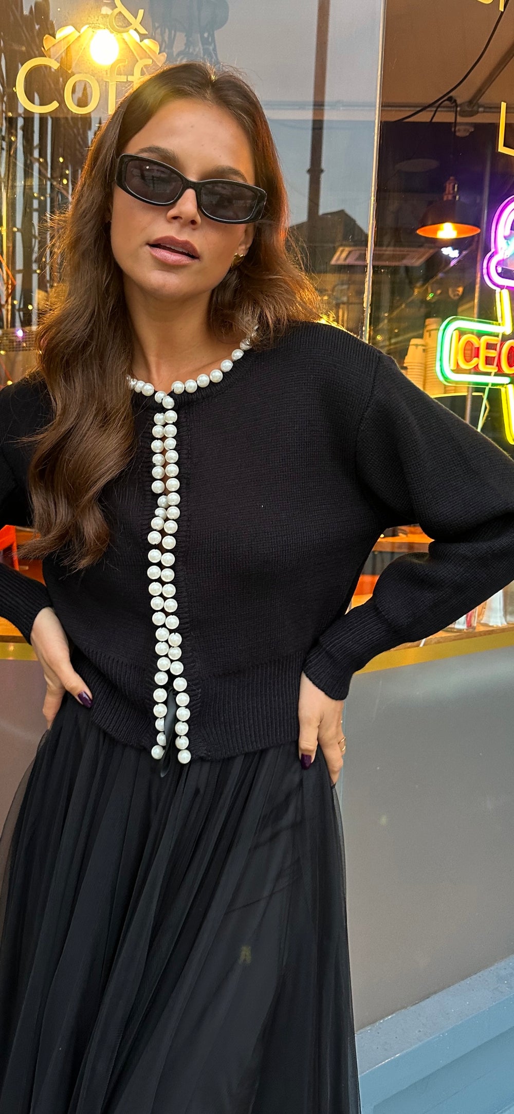 Black Pearl Cardi