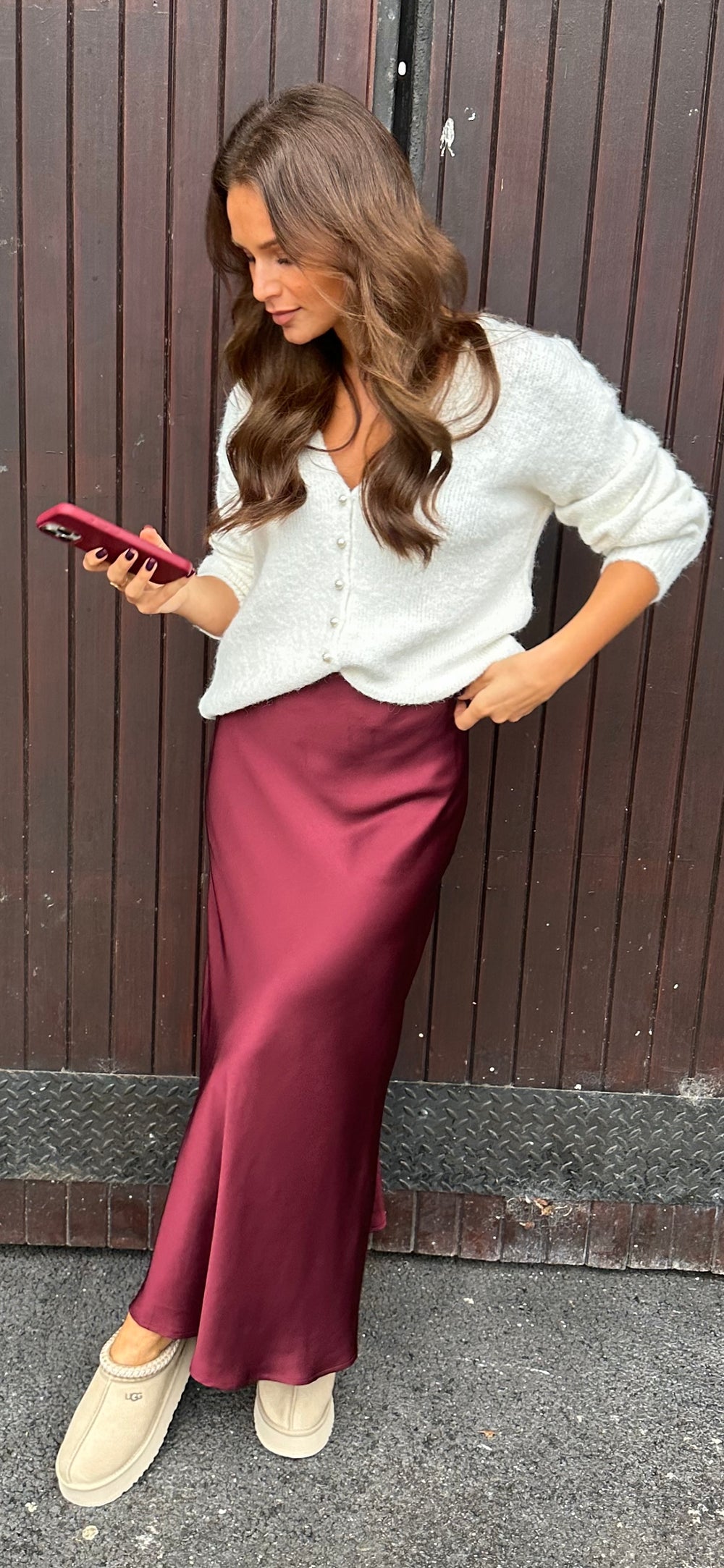 Bordeaux Skirt