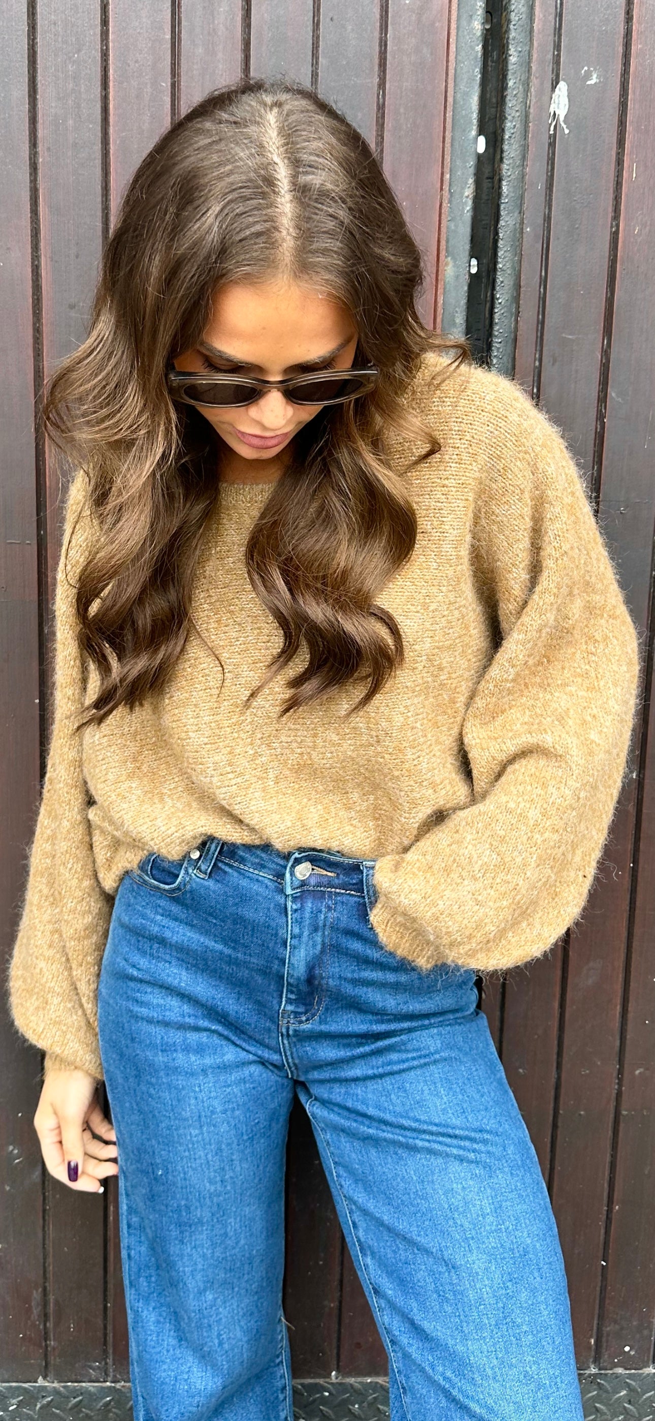 Puff Sleeve Knit