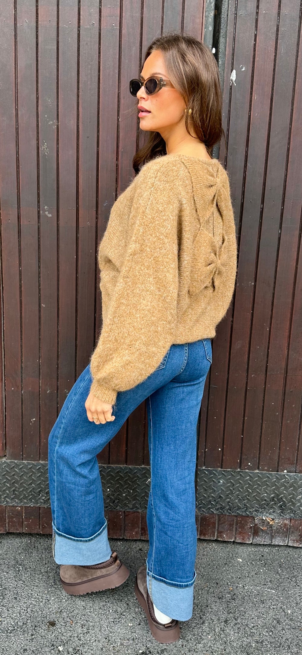 Puff Sleeve Knit